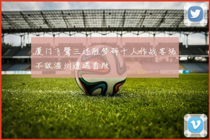 厦门飞鹭三连胜梦碎十人作战客场不敌温州遭遇首败