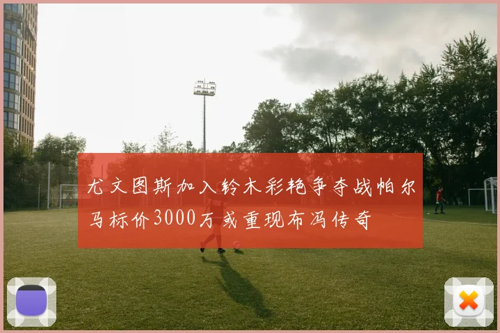 尤文图斯加入铃木彩艳争夺战帕尔马标价3000万或重现布冯传奇